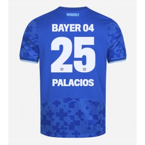 Billiga Bayer Leverkusen Exequiel Palacios #25 Tredjeställ 2025-26 Kortärmad